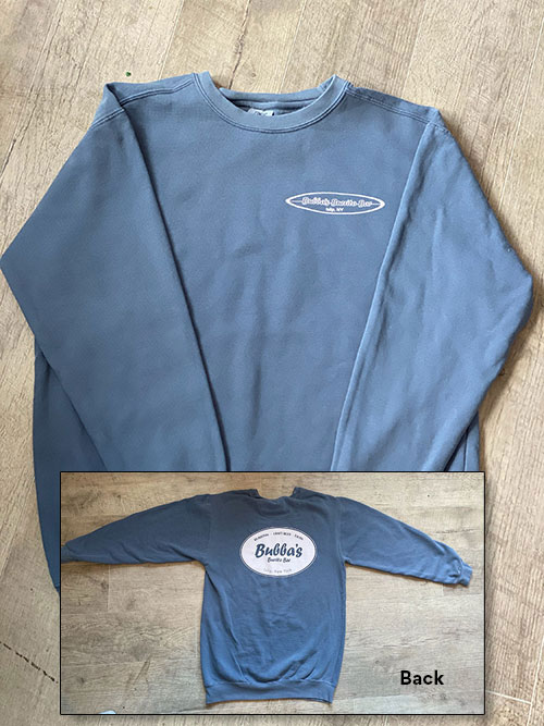 Crewneck Sweatshirt in soft blue